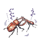 絵本『じゅえきくん』昆虫スタンプ！（個別スタンプ：22）