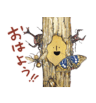 絵本『じゅえきくん』昆虫スタンプ！（個別スタンプ：28）