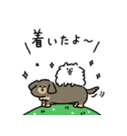 脱力犬まみれ_家族の帰宅・送迎(更新)（個別スタンプ：16）