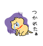 脱力犬まみれ_家族の帰宅・送迎(更新)（個別スタンプ：19）