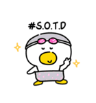 スイミング·ピトゥリ！（個別スタンプ：7）
