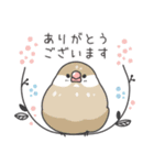 敬語＊文鳥デイズのスタンプ（個別スタンプ：5）