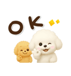 毎日使える★トイプードル（個別スタンプ：9）