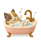 【3D】ネコ バラエティパック（個別スタンプ：33）