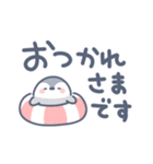 小さなペンギンのデカ文字（個別スタンプ：6）