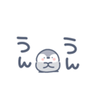 小さなペンギンのデカ文字（個別スタンプ：24）