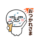鼻の大きな丸い奴の夏（個別スタンプ：15）