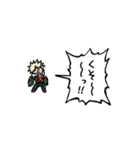 ▶︎動く！叫ぶ小さい爆豪勝己（個別スタンプ：2）