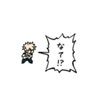 ▶︎動く！叫ぶ小さい爆豪勝己（個別スタンプ：15）