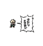 ▶︎動く！叫ぶ小さい爆豪勝己（個別スタンプ：17）