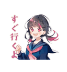 制服の女の子★ボランティア部（個別スタンプ：13）