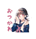 制服の女の子★合唱部（個別スタンプ：9）