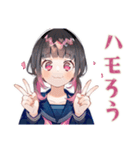 制服の女の子★合唱部（個別スタンプ：12）