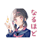 制服の女の子★合唱部（個別スタンプ：37）