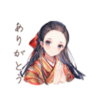 大正女学生の文芸部連絡用（個別スタンプ：3）