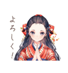 大正女学生の文芸部連絡用（個別スタンプ：7）