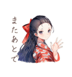 大正女学生の文芸部連絡用（個別スタンプ：8）