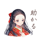 大正女学生の文芸部連絡用（個別スタンプ：11）