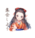 大正女学生の文芸部連絡用（個別スタンプ：23）