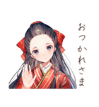 大正女学生の文芸部連絡用（個別スタンプ：25）