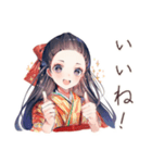 大正女学生の文芸部連絡用（個別スタンプ：36）