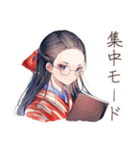大正女学生の文芸部連絡用（個別スタンプ：38）