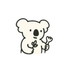 使いやすいコアラ（個別スタンプ：1）