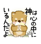 柴犬 2025 「悟りました」（個別スタンプ：38）