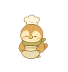 スズメのパン屋さん 日本語（個別スタンプ：30）