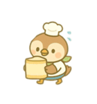 スズメのパン屋さん 日本語（個別スタンプ：32）