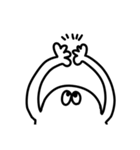 おばけちゃん百面相（個別スタンプ：1）