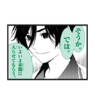 漫画『化物語』 するがモンキー（個別スタンプ：4）