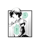 漫画『化物語』 するがモンキー（個別スタンプ：11）