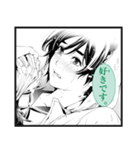 漫画『化物語』 するがモンキー（個別スタンプ：16）