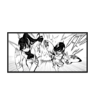 漫画『化物語』 するがモンキー（個別スタンプ：20）