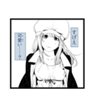 漫画『化物語』 なでこスネイク（個別スタンプ：7）