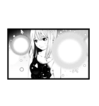 漫画『化物語』 なでこスネイク（個別スタンプ：8）