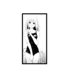 漫画『化物語』 なでこスネイク（個別スタンプ：9）