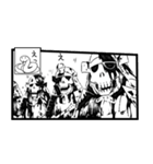 漫画『化物語』 なでこスネイク（個別スタンプ：24）
