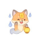 幽霊キツネの灯籠巡り（個別スタンプ：5）