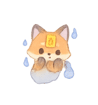 幽霊キツネの灯籠巡り（個別スタンプ：8）