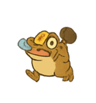 霊巡ヒキガエルのおつとめ（個別スタンプ：3）