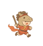 紙馬少年の霊祭ダッシュ（個別スタンプ：2）