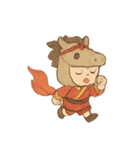 紙馬少年の霊祭ダッシュ（個別スタンプ：5）