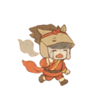紙馬少年の霊祭ダッシュ（個別スタンプ：6）