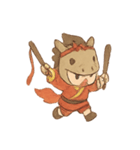 紙馬少年の霊祭ダッシュ（個別スタンプ：9）