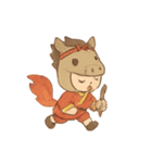 紙馬少年の霊祭ダッシュ（個別スタンプ：10）