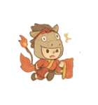 紙馬少年の霊祭ダッシュ（個別スタンプ：11）