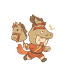 紙馬少年の霊祭ダッシュ（個別スタンプ：12）