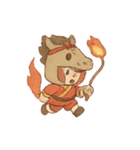 紙馬少年の霊祭ダッシュ（個別スタンプ：13）